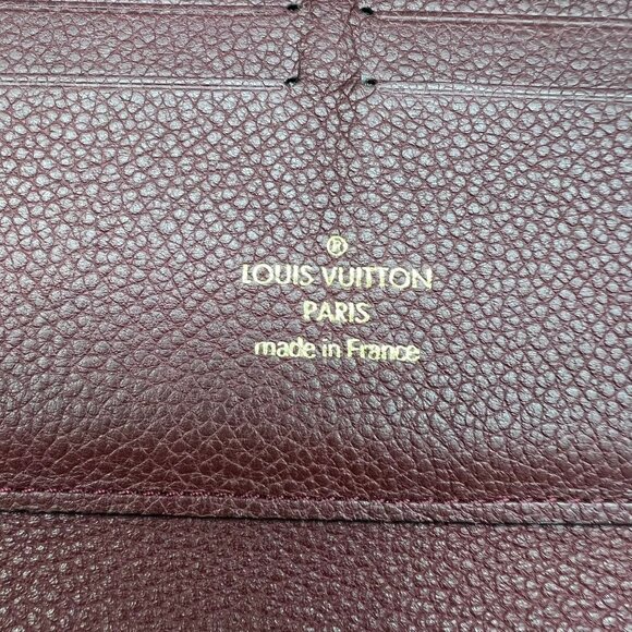Louis Vuitton LV Long Wallet Red Monogram Empreinte 375-081825 - Picture 12 of 12